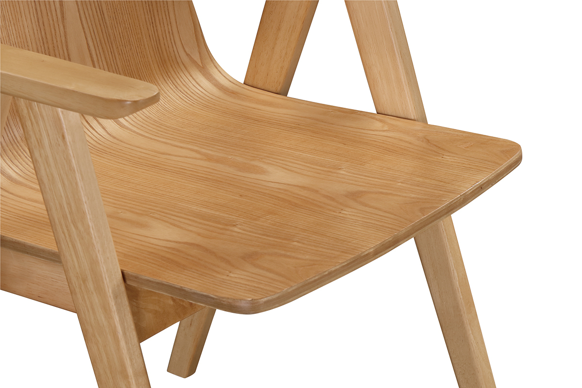 Chaises design scandinave ch�ne (lot de 2) DANA